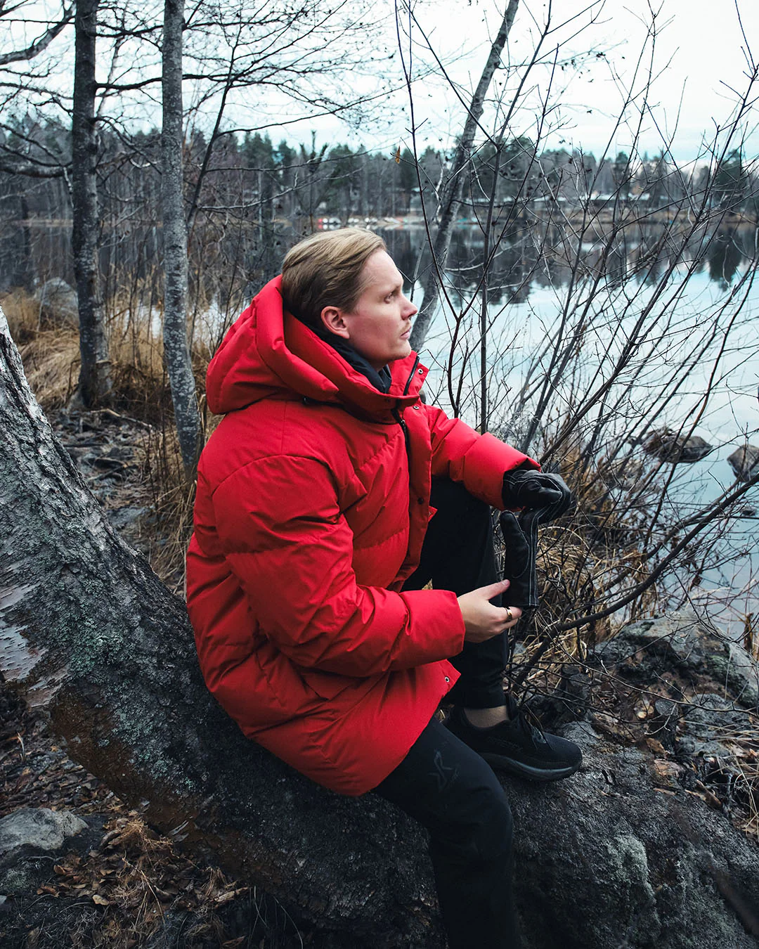 Tuisku-untuvaparkatakki chili - Image 3